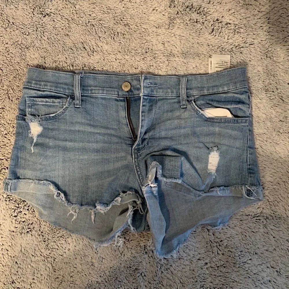 Abercrombie and Fitch distressed shorts